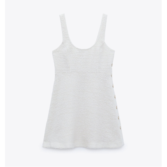Zara tweed mini dress - Picture 2 of 11